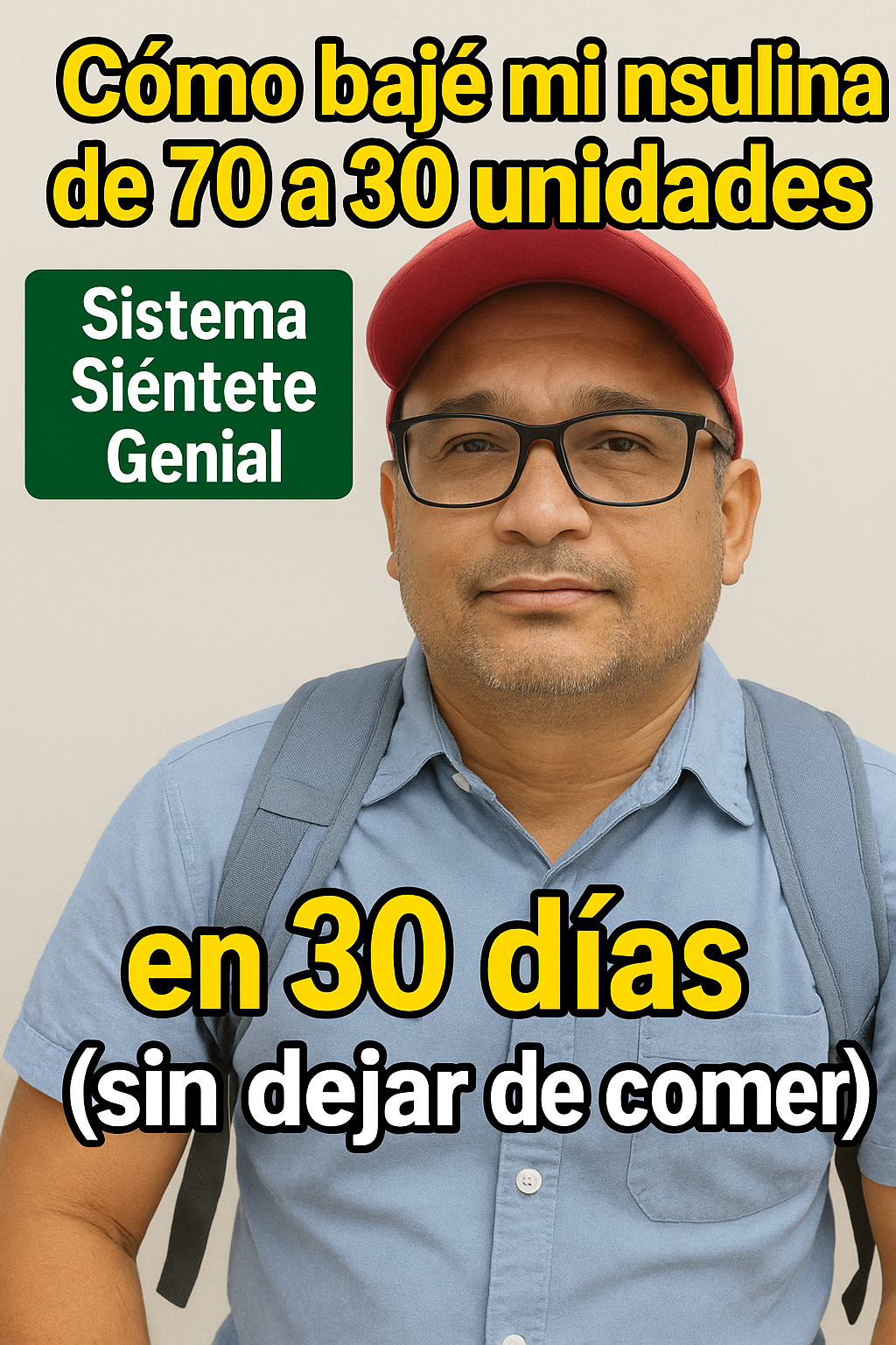 Cómo bajé mi insulina de 70 a 30 unidades en 30 días (sin dejar de comer)