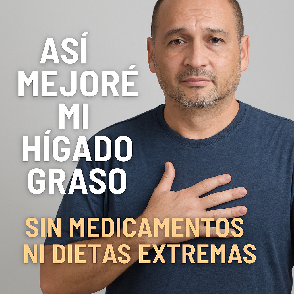 Así mejoré mi hígado graso sin medicamentos ni dietas extremas